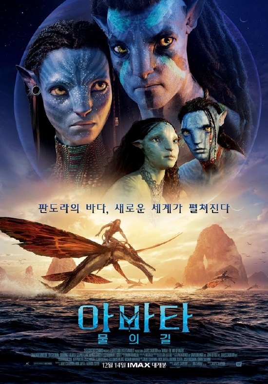 《阿凡达：水之道》蝉联韩国票房冠军